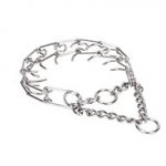 "Anti-Aggressor" Stainless Steel Prong Pinch Collar for Medium and Large Dogs - 1/8 inch (3.25 mm) link diameter