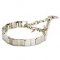 New Stainless Steel Neck Tech Dog Pinch Prong Collar - 48 cm (19 inch) long