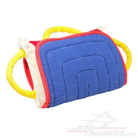 Training Dog Bite Pillow With French Linen Cover Fordogtrainers