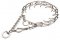 HS Dog Pinch Prong Collar with Swivel and Quick Release Snap Hook - (1/8 inch) (3.25mm)