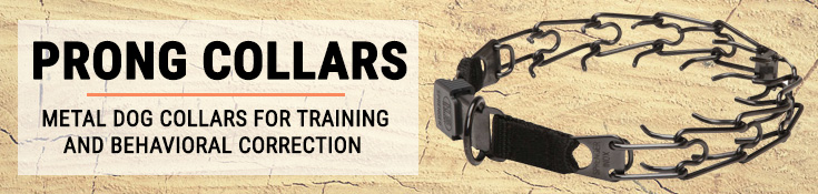 Prong Collars - Metal Dog Collars for Training and Behaviour Correction