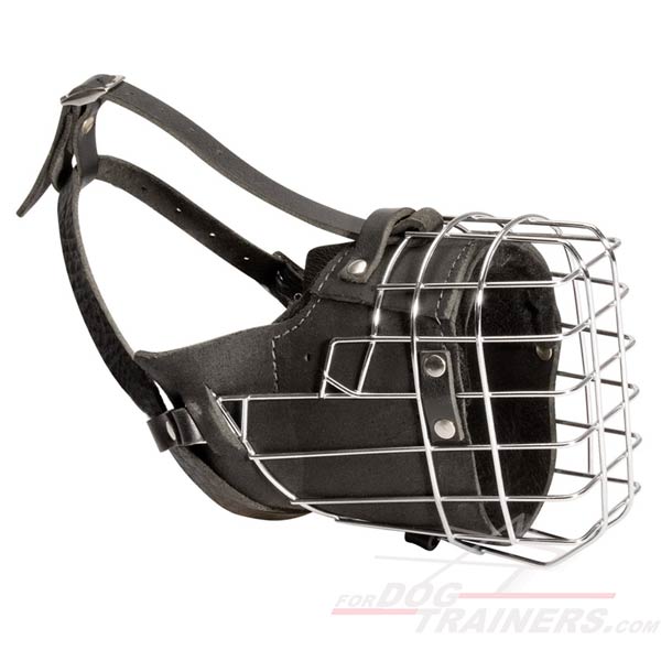 Hard dog basket basket muzzle for hard dog training