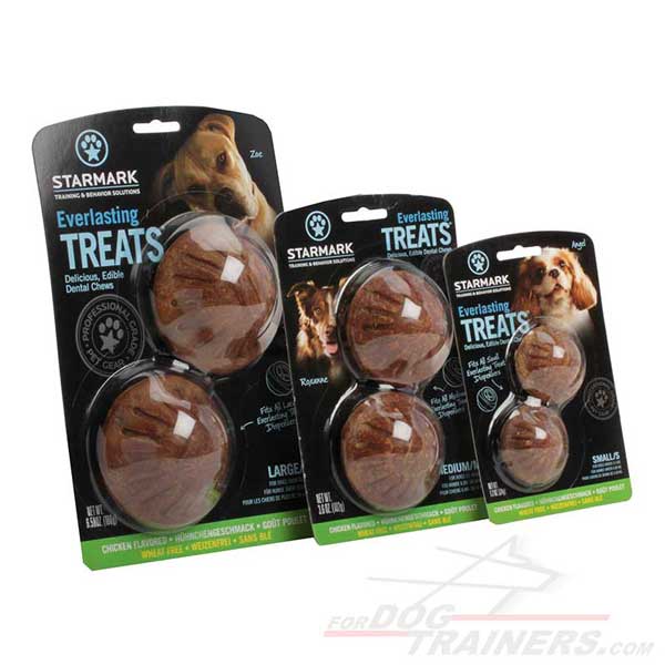 Different Size Dog Treats for Chewing
