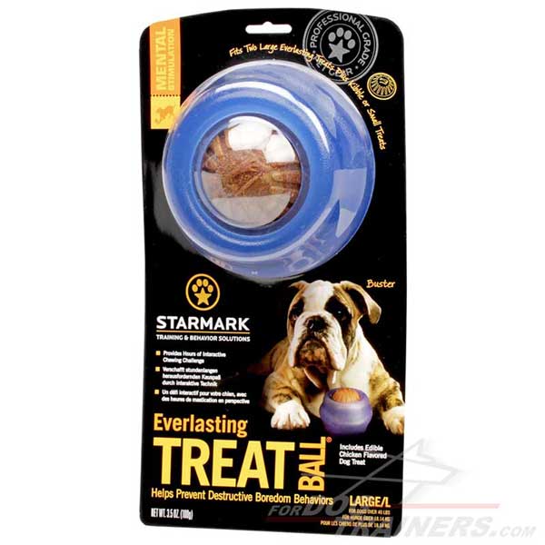 Treat Dispensing Dog Ball Toy Long Lasting