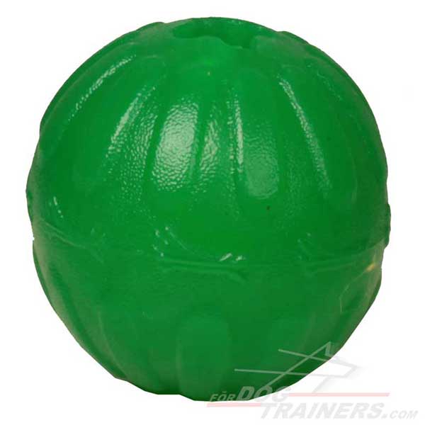 Treat Dispensing Dog Dental Chew Toy Ball