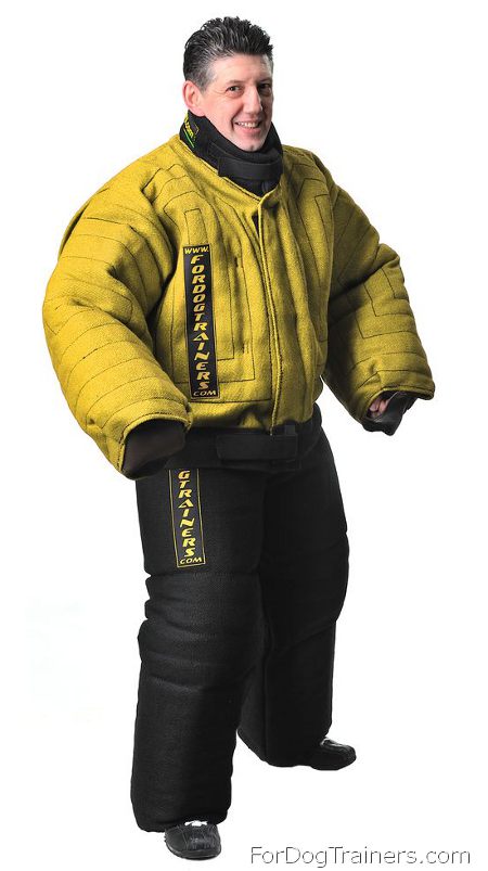 Yellow Protection Bite Suit